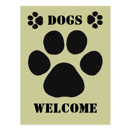 Dogs are Welcome